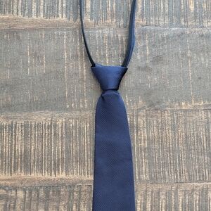 J. Khaki Kids Navy Tie
